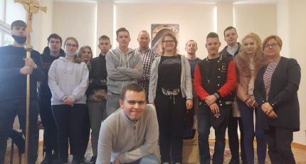 Uczniowie z Bydgoszczy na wycieczce w kościele