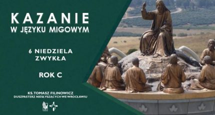 Błogosławieni czyli szczęśliwi – kazanie w języku migowym