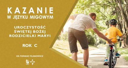 Przymierze z Bogiem u początku nowego roku
